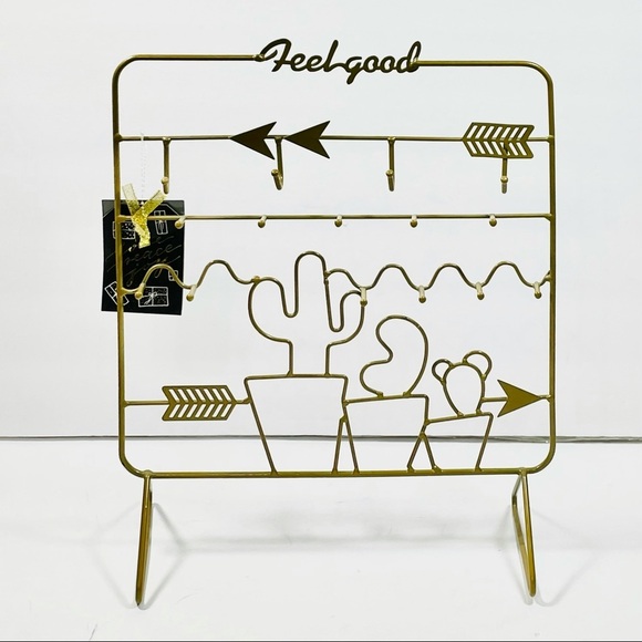 Jewelry organizer display southwestern cactus and arrows design NWT - Picture 5 of 5